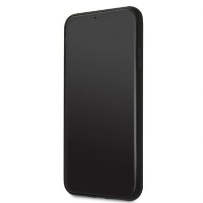 6. Etui Guess Marble na iPhone 11 Pro Max - czarne