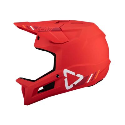 2. Kask rowerowy typu full face LEATT Helmet MTB Gravity 1.0 V24 rozmiar L, czerwony