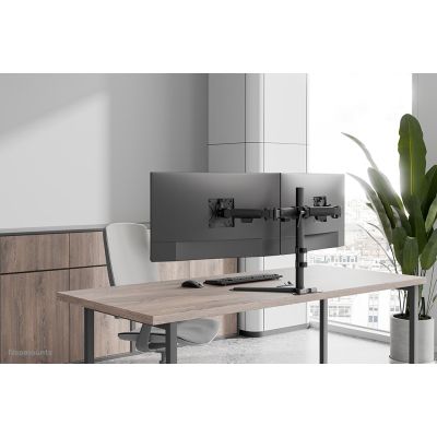 7. Neomounts DS45-600BL2 uchwyt / stojak do monitorów 81,3 cm (32") Biurko Czarny