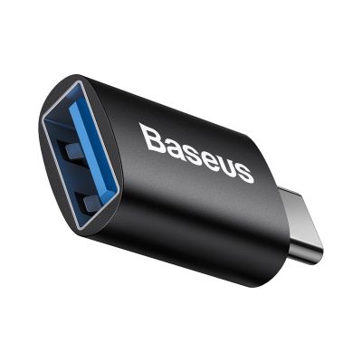 3. Adapter Baseus Ingenuity Series z USB-C do USB-A 10Gb/s - czarny