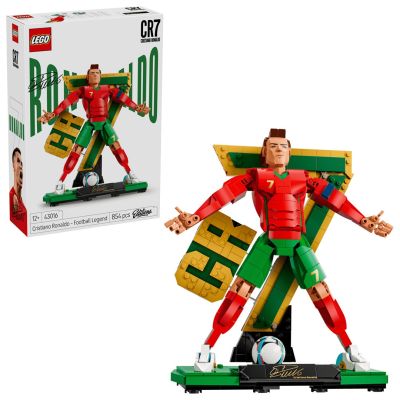 10. LEGO Editions 43016 - Cristiano Ronaldo - piłkarska legenda