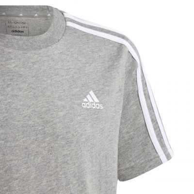4. Koszulka adidas Essentials 3-Stripes Cotton Tee Jr IB1669