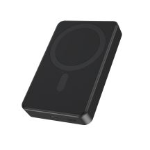 GEMBIRD BEZPRZEWODOWY POWERBANK MAGNETYCZNY 15W 10000 MAH, CZARNY