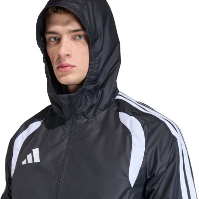 4. Kurtka męska adidas Tiro 26 Competition All Weather czarna JX4247