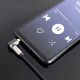 4. Wozinsky kabel AUX kątowy (męski-męski) kabel mini jack 1,5 m czarny