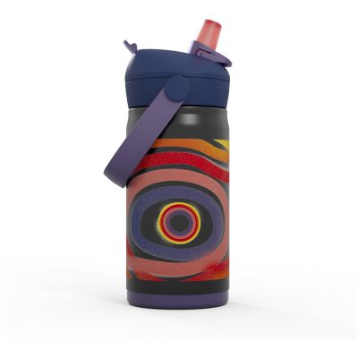 2. Butelka termiczna CAMELBAK Thrive Flip Straw Kids Insulated SST 350ml
