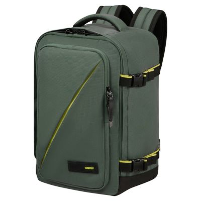2. American Tourister Take2cabin S plecak Plecak turystyczny Zielony Przetworzony politereftalan etylenu (rPET)