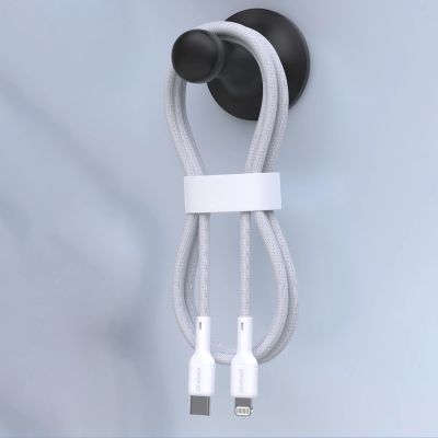 3. Kabel Dudao L9X 30W USB-C - Lightning 1m - biały