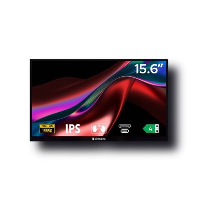 2. Verbatim PMT-15 monitor dotykowy 15.6 FULL HD 1080P METAL HOUSING