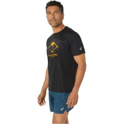 2. Koszulka Asics Fujitrail Logo SS Top M 2011C981-001