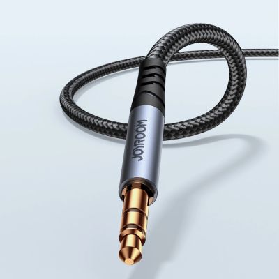 9. Joyroom kabel audio stereo AUX 3.5 mm mini jack 1.2m czarny (SY-A08)