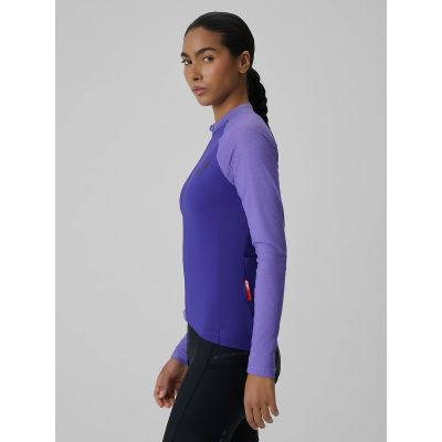 4. Longsleeve kolarski z filtrem UPF50+ damski 4F 4FRSS26TFLOF650-51S