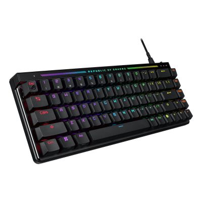 7. ASUS ROG Falchion Ace HFX klawiatura Gaming USB QWERTZ Niemiecki Czarny