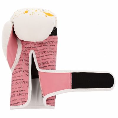 3. Rękawice bokserskie MJE - RPU-ART-PINK