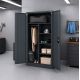 5. Iron Mate Szafa Gospodarcza Metalowa  SATURN 185x90x45 Antracyt RAL7016