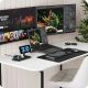 5. Satechi Qi2 Trio Wireless Charging Pad - magnetyczna ładowarka bezprzewodowa do trzech urządzeń (AppleWatch 5W, AirPods 5W, Qi2 15W), kabel 1m, ładowarka sieciowa 45W oraz wymienne wtyczki UK i EU w zestawie (space gray)