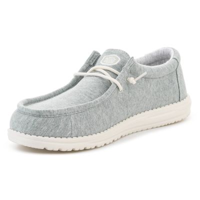3. HEYDUDE WALLY STRETCH JERSEY SEAFOAM 45433-3YN