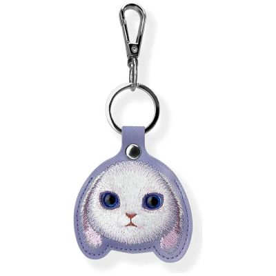 Etui Nimmy Big Eyed Pet 2.0 Rabbit na lokalizator - fioletowe