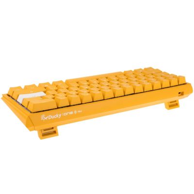 14. Klawiatura gamingowa Ducky One 3 MINI Yellow GATA-1746 RGB LED - MX-Clear (US)