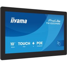 iiyama TW1023ASC-B3P signage display Kiosk 25,6 cm (10.1") Wi-Fi 385 cd/m2 WXGA Czarny Ekran dotykowy Procesor wbudowany Android 24/7