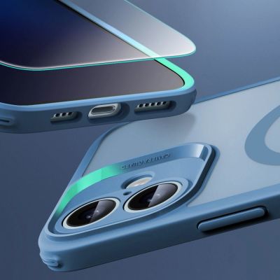5. Etui ESR Classic Pro Set Halolock MagSafe na iPhone 16 - niebieskie
