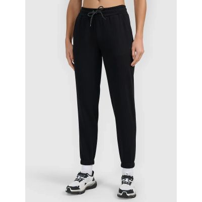 Spodnie dresowe typu jogger z damskie 4F 4FWMM00TTROF1658-20S