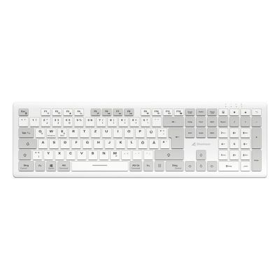 2. Sharkoon OfficePal K30W wh klawiatura Dom/Biuro USB QWERTZ Niemiecki Biały