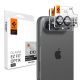 Szkło hartowane na aparat Spigen Optik Pro Glas.tR EZ Fit 2-Pack na iPhone Duo - granatowe