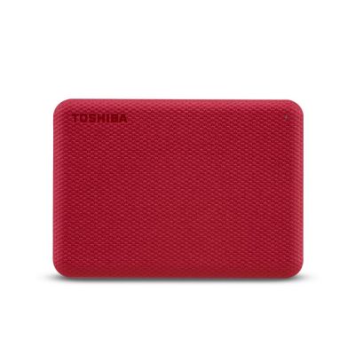 2. Toshiba Canvio Advance zewnętrzny dysk twarde 4 TB 2.5" USB Typu-A 2.0/3.2 Gen 1 (3.1 Gen 1) Czerwony