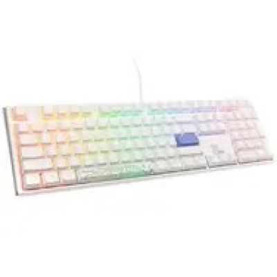 11. Ducky One 3 Classic klawiatura Gaming USB US English Biały