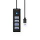 2. Hub Orico PW4U-U3 USB-A / 4x USB-A 3.0 - czarny
