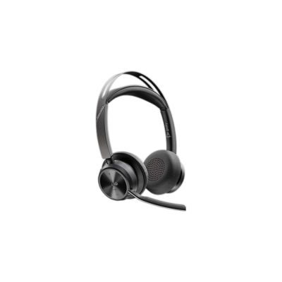 125. POLY Zestaw słuchawkowy Voyager Focus 2 z certyfikatem Microsoft Teams USB-C-C + przejściówka USB-C/A