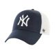 4. Czapka z daszkiem 47 Brand MLB New York Yankees Branson Cap B-BRANS17CTP-NY