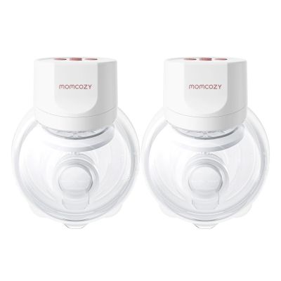 2. Momcozy S12 Pro Quick White Double Pack | Laktator muszlowy | Bezprzewodowy, podwójny, kolor biały