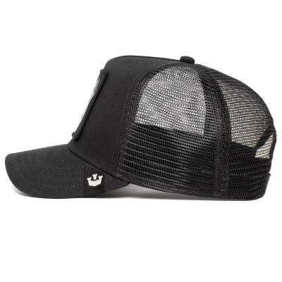 3. Czapka z daszkiem Goorin Bros. Lone Wolf Trucker - 101-0389-BLK