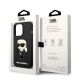 8. Etui Karl Lagerfeld Silicone Ikonik MagSafe na iPhone 14 Pro Max - czarne
