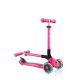 2. Hulajnoga 3-kołowa Globber Foldable Lights Fuchsia Jr 437-110