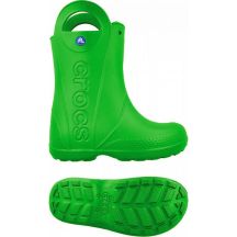Kalosze Crocs Handle It Jr 12803 ciemno zielone