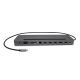 7. i-tec Metal C31FLATDOCKPDPRO stacja dokująca Przewodowa USB 3.2 Gen 1 (3.1 Gen 1) Type-C Szary