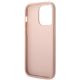 7. Etui Guess Saffiano Strap na iPhone 14 Pro Max - różowe