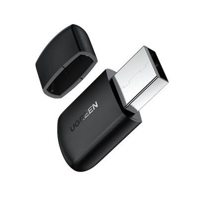 2. Ugreen dwuzakresowy adapter zewnętrzna karta sieciowa USB - WiFi 11ac AC650 czarny (CM448)