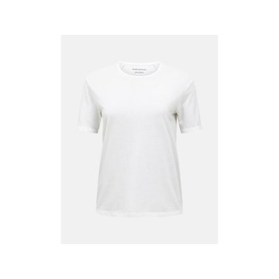 Koszulka damska PEAK PERFORMANCE W Wool-Blend Shortsleeve kolor biały