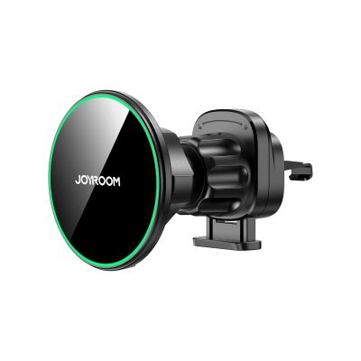 Uchwyt Joyroom JR-ZS412 z ładowarką Qi2 15W, samochodowy, na kratkę nawiewu - czarny