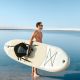 7. VIRTUFIT DESKA SUP CRUISER 305 Z SIEDZISKIEM I AKCESORIAMI POMARAŃCZOWY