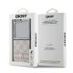 8. Etui DKNY Chequered Pattern Printed Stripes na Samsung Galaxy Z Flip 6 - różowe