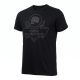 T-shirt męski Koszulka czarna bawełniana DBX Bushido