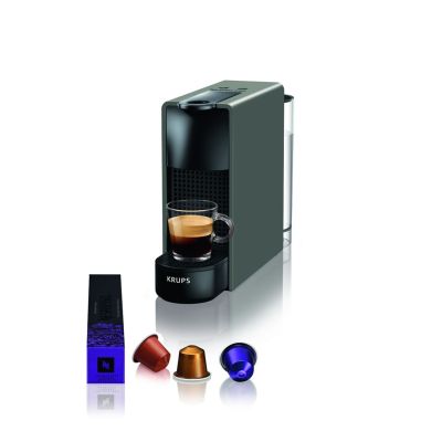 Ekspres kapsułkowy Krups Nespresso Essenza Mini XN110B (1200W; kolor szary)