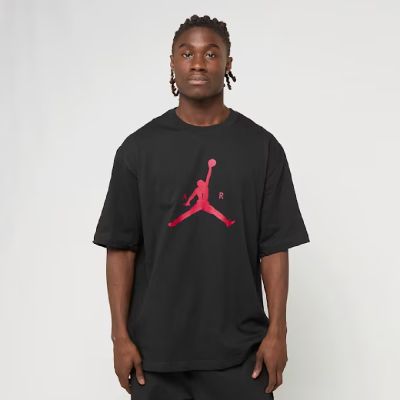 Koszulka męska Air Jordan Jumpman Sleeve High-Brand-Read Tee T-shirt Czarna - IM9801-011