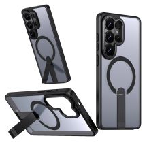 Etui Hybrid Armor X na Samsung Galaxy S26 Ultra z podstawką kompatybilne z MagSafe - czarne
