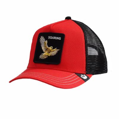 Czapka z daszkiem Goorin Bros. Falcon Fan Trucker - 101-1995-RED